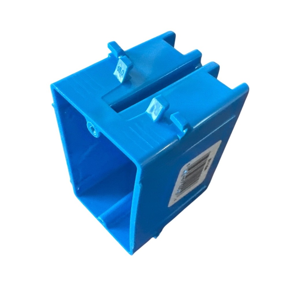 Carlon B118A Blue PVC 1-Gang 18 Cu In New Work Electrical Outlet Box - Picture 3 of 3
